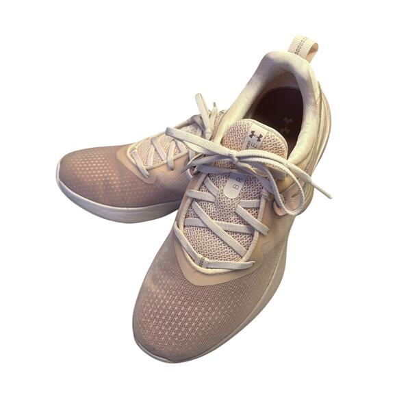 Under Armour Pink Sneakers with Box Sz 8.5 3022617-604 - EUC - Picture 1 of 6